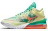 NIKE Lebron 18 Low EP 'Лето REFRESH' Лимонный Чай Удобный Текстиль Синтетическая Кожа TPU