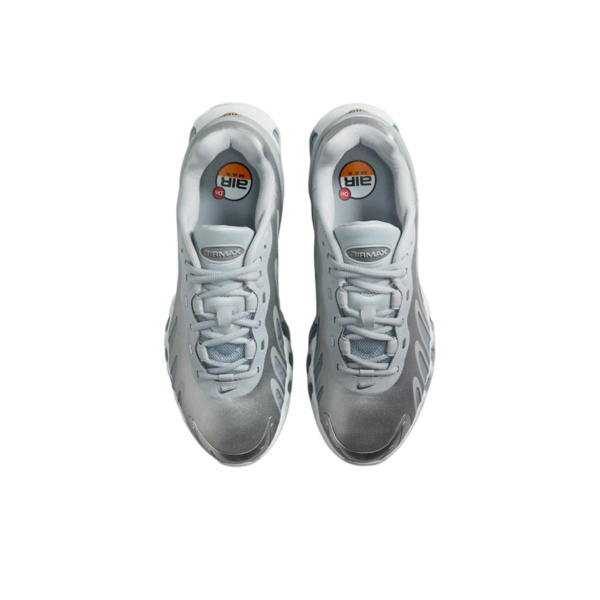 Nike Air Max DN8 Low Топ Повседневные Городские Кроссовки для Коммутирования и Бега Женские Серебристо-Серые
