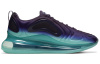 Nike Air Max 720 Амортизация Низкий Топ Спортивная Повседневная Обувь Мужская Фиолетово-Зеленая