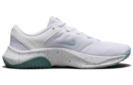 Nike Legend Essential 3 Устойчивые к истиранию Дышащие Низкие Кроссовки для тренировок Женские Белые