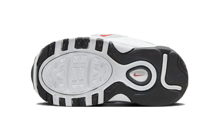Nike Air Max 97 Амортизация Износостойкий MID Топ Обувь для малышей Серый Белый Для младенцев и малышей