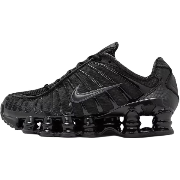 Nike Shox TL Series Low Топ Детские Беговые Кроссовки Черные Унисекс