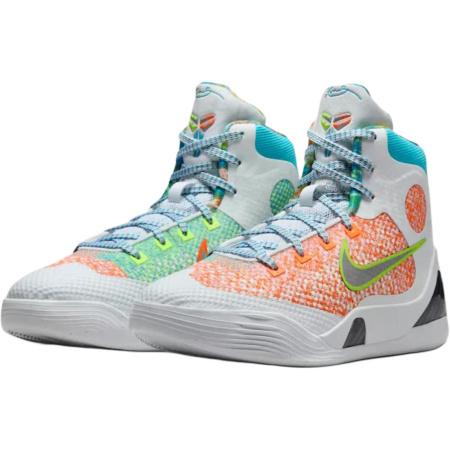Nike Kobe 9 Противоскользящие Устойчивые к истиранию Высокие Детские Баскетбольные Кроссовки