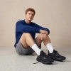 Adidas X9000l4 Винтаж Сетчатая Ткань Текстиль Низкие Беговые Кроссовки Унисекс Черные