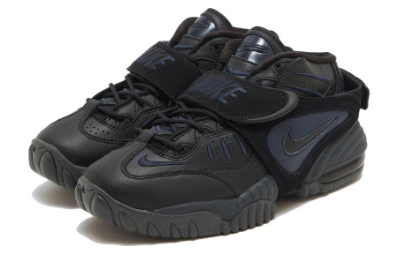 Nike Air Adjust FORCE Удобный MID Топ Винтажные Баскетбольные Кроссовки Женские Черные