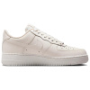 Nike Air Force 1 Slip-Resistant Abrasion-Resistant Low-Top Скейтборд Кроссовки Унисекс Белый Розовый