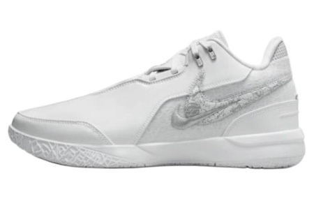 Nike LeBron NXXT Gen AMPD EP Low Топ Баскетбольные кроссовки Мужской Чисто белый