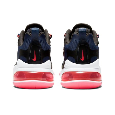 Nike Air Max 270 Ткань Низкие Кроссовки для Бега с Воздушной Подушкой Женские Синие Розовые