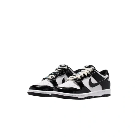 Nike Dunk Mid Топ Детские Кроссовки для Тренировок Черный Белый Детский