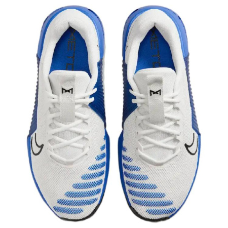 Nike Metcon 9 Противоскользящие Устойчивые к истиранию Низкие Кроссовки для тренировок Мужские Белые Синие