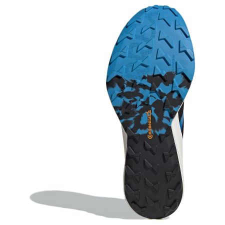 adidas Terrex Agravic Speed Противоскользящие Устойчивые к истиранию Низкие Беговые кроссовки Мужские Синий Черный