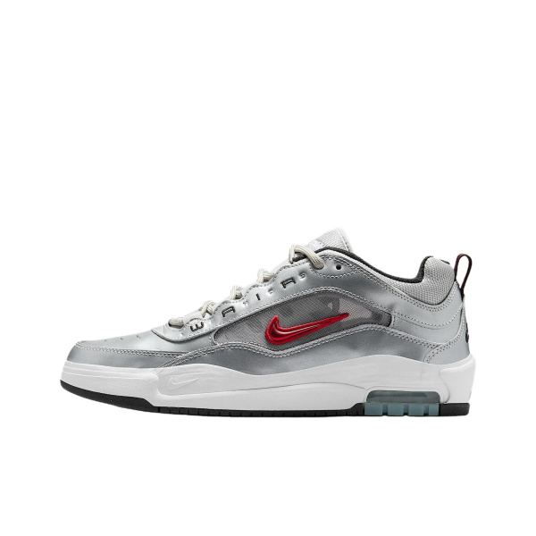 Nike Air Max Ishod противоскользящие устойчивые к истиранию низкие кеды для скейтбординга мужские серебряные