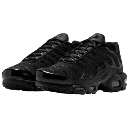Nike Air Max Plus Дышащие Низкие Повседневные Беговые Кроссовки Женские Черные