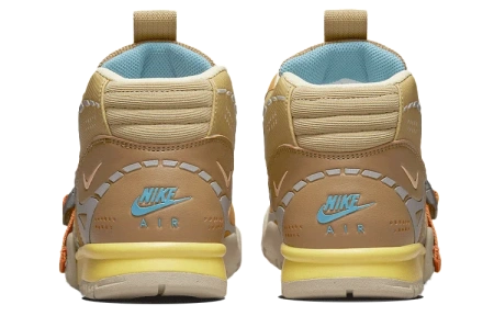 Nike Air Trainer 1 MID Топ Кроссовки для тренировок Унисекс Желто-синие
