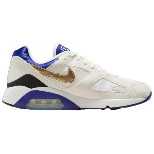 Nike Air Max 180 Low Беговые кроссовки Унисекс Белый Синий Желтый