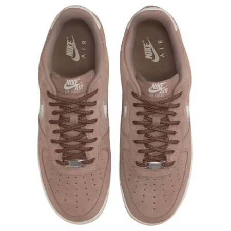 Nike Air Force 1 Slip-Resistant Abrasion-Resistant Low-Top Скейтборд Кроссовки Мужские Коричневые