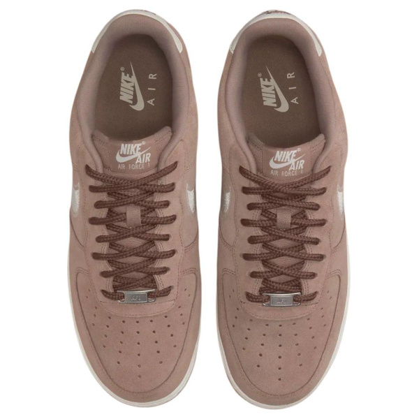 Nike Air Force 1 Slip-Resistant Abrasion-Resistant Low-Top Скейтборд Кроссовки Мужские Коричневые