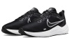 Nike Downshifter 12 Slip-on Устойчивый к истиранию Дышащий Низкий Топ Повседневные Беговые кроссовки Мужские Черные
