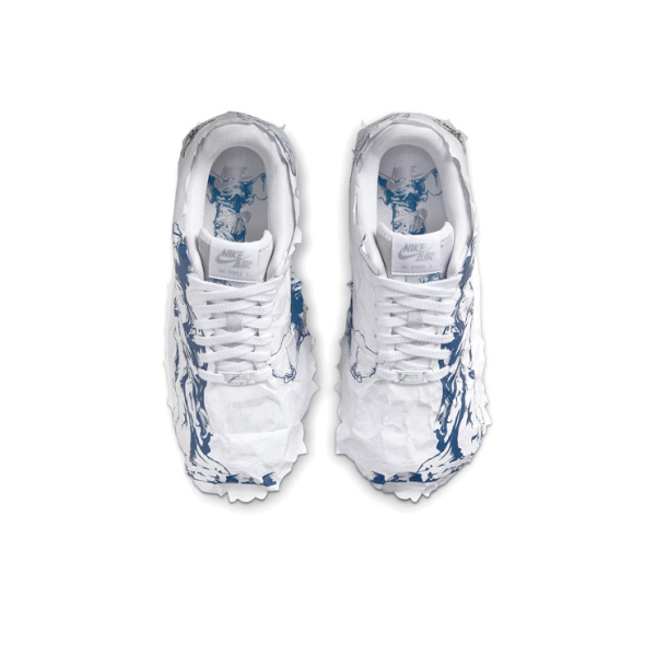 Nike Air Force 1 Shadow 'Богиня Победы' Низкие Кроссовки для Скейтбординга Женские Белые Синие