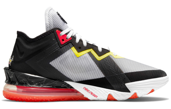 Nike Lebron 18 Low EP 'Sylvester VS Tweety' Амортизация Противоскользящее покрытие Устойчивость к истиранию Поддержка