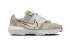 nike Crater Impact BP Anti Slip Slip Resistant Низкий Топ Детские Лайфстайл Обувь Белый-коричневый Дети Возраст 3-7 лет
