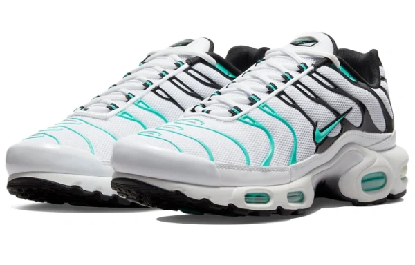 Nike Air Max Plus Сетка Низкие Беговые Кроссовки Мужские Белые Синие Черные