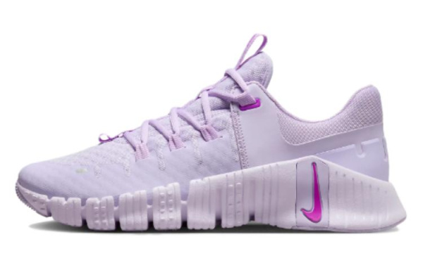 Nike Free Metcon противоскользящие устойчивые к истиранию низкие кеды для тренировок женские фиолетовые