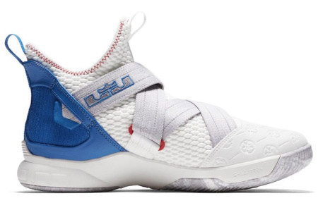 Nike Zoom Soldier 12 Provence 'Фиолетовый' Амортизация Противоскользящее покрытие Легкий MID Баскетбольные кроссовки