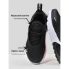 Nike Air Max 270 Амортизация Износостойкие Низкие Кроссовки для Детей Lifestyle Черные Белые для Возраста 3-7 Лет