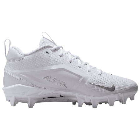 Nike Alpha Menace 4 Противоскользящие Устойчивые к износу Футбольные бутсы Унисекс Белые