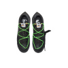 OFF Белый X Nike Blazer 77 'Черный и Электро-Зеленый' Низкие Кроссовки для скейтбординга Унисекс Черный Зеленый