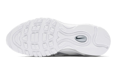 Nike Air Max 97 Комфортные Низкие Детские Лайфстайл Кроссовки Белые