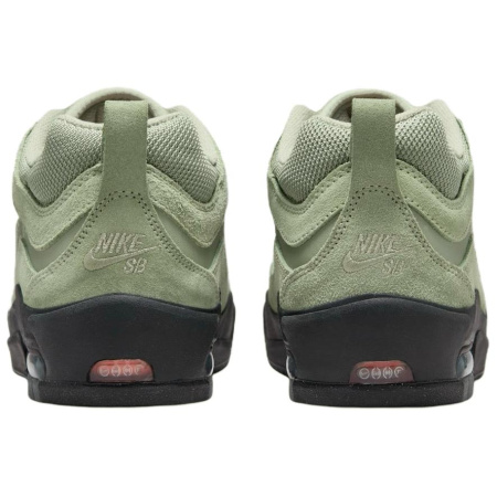 Nike Air Max Ishod Устойчивые к истиранию Низкие Кроссовки для скейтбординга Унисекс Зеленые