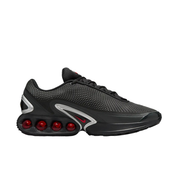 Nike Air MAX DN Дышащая Поддержка Низкий Верх Повседневные Беговые Кроссовки Мужские Черные Красные
