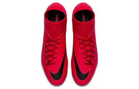 Nike HYPERVENOM PHELON 3 Износостойкие и Легкие Футбольные бутсы Мужские Красный Черный