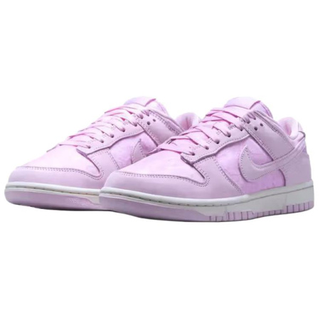 Nike Dunk Slip-Resistant Abrasion-Resistant Low-Top Скейтборд Кроссовки Женские Розовые