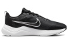 Nike Downshifter 12 Slip-on Устойчивый к истиранию Дышащий Низкий Топ Повседневные Беговые кроссовки Мужские Черные