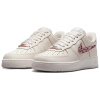 Nike Air Force 1 Slip-Resistant Abrasion-Resistant Low-Top Скейтборд Кроссовки Унисекс Белый Розовый