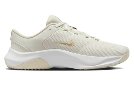 Nike Legend Essential 3 Амортизация Износостойкие Низкие Кроссовки для Тренировок Женские Белые