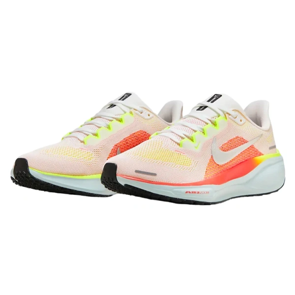 Nike Pegasus 41 Отскок Дышащий Низкий Топ Беговые кроссовки Женские Бежево-розовый