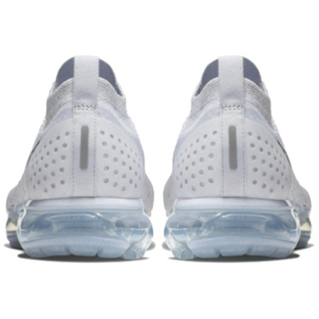 Nike VaporMax Flyknit 2 Комфортный Низкий Топ Воздушная Подушка Повседневные Беговые Кроссовки Мужские Белые