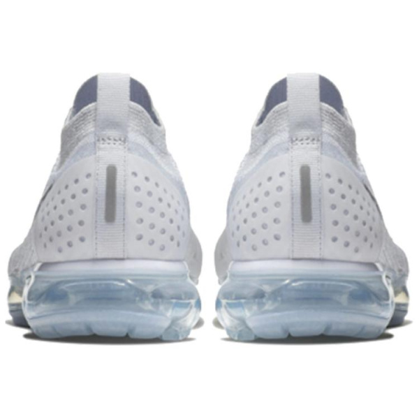 Nike VaporMax Flyknit 2 Комфортный Низкий Топ Воздушная Подушка Повседневные Беговые Кроссовки Мужские Белые