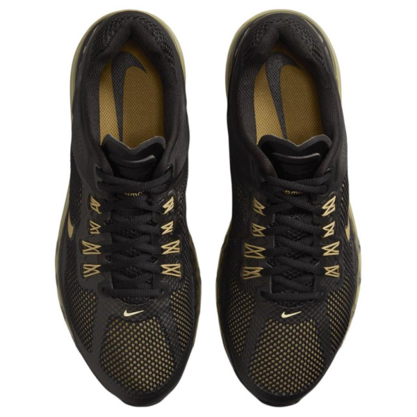 Nike Air Max 2013 Дышащая Поддержка Низкий Верх Повседневные Беговые Кроссовки Унисекс Черные