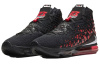 Nike Lebron 17 Джеймс 17 MID Топ Air Max Air Zoom Баскетбольные кроссовки для игры Унисекс Черный Красный