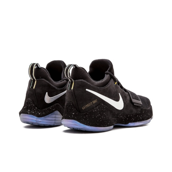 Nike PG 1 SHINING Pre Термо Низкие Баскетбольные Кроссовки для Игры Мужские Черные