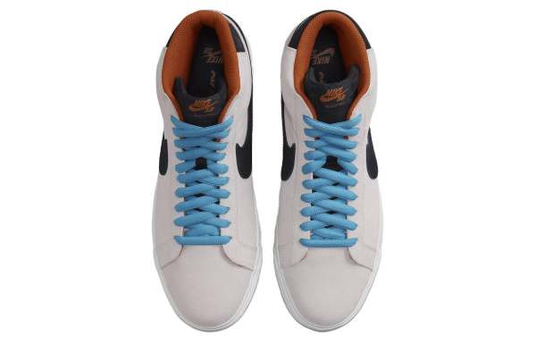 Nike SB Blazer OLYMPICS Противоскользящие Устойчивые к истиранию MID Топ Скейтборд Кроссовки Мужские Серый Черный Синий