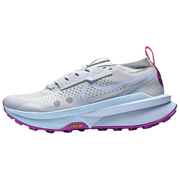Nike Zegama Trail 2 Повседневные беговые кроссовки Мужские Серый Синий