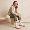 Nike Court Legacy Износостойкие и Легкие Низкие Кроссовки для Скейтбординга Женские Белые