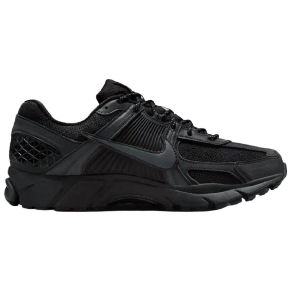 Nike Vomero 5 Дышащий Поддержка Светоотражающий Низкий Верх Повседневные Беговые Кроссовки Мужские Черные