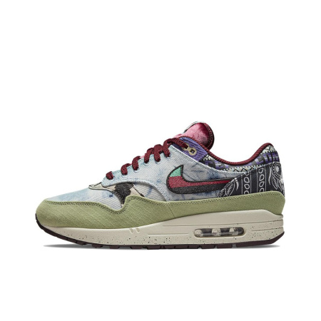 Concepts X Nike Air Max 1 Устойчивые к истиранию Низкие Кроссовки с воздушной подушкой для повседневного бега Унисекс